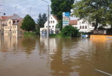 Öterreicher Strasse Überflutet